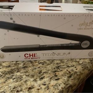 Brand new Chi Titanium Hot Iron for hair.